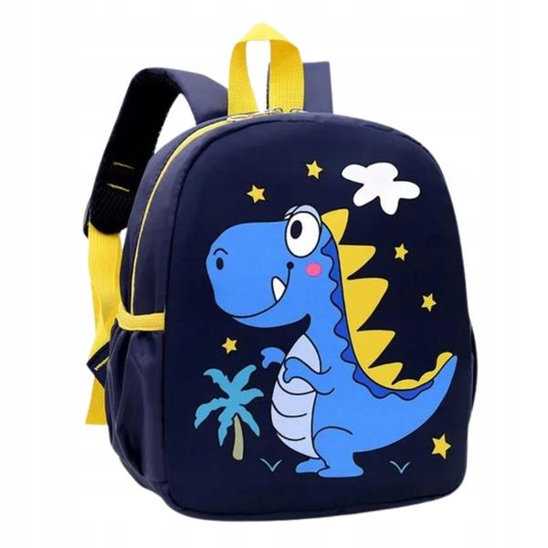 PLECAK PRZEDSZKOLNY JEDNOKOMOROWY DLA CHŁOPCA DZIECZYNKI WIELOKOLOROWY zdjęcie 2