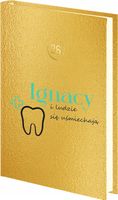 PLANER DENTYSTY tygodniowy z notesem kalendarz A5 złoty srebrny 2026