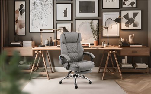 Fotel ergonomiczny Huzaro Boss 6.0 Grey na Arena.pl