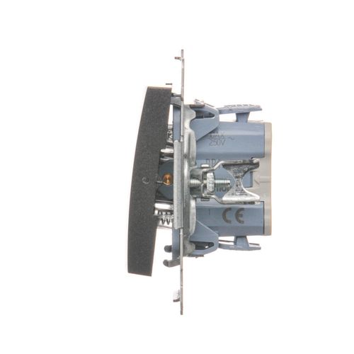 Simon54 Przycisk pojedynczy zwierny bez piktogramu DP1.01/48 antracyt na Arena.pl