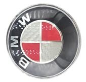 BMW znaczek na maskę EMBLEMAT na przód BMW 82mm PRZEDNIE LOGO carbon