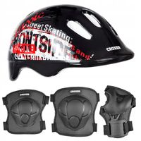 Zestaw CROXER ochraniacze Gauss XS +Kask Street XS