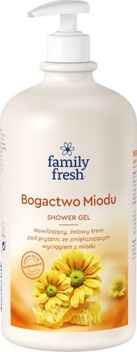 SORAYA Żele pod prysznic Family Fresh BOGACTWO MIODU z pompką 1000ml na Arena.pl