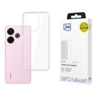 Silikonowe etui na Redmi Note 13R 5G/Redmi 13 4G - 3mk Clear Case