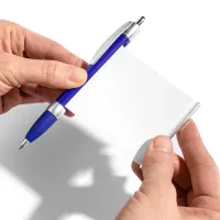 Niebieski Długopis Ściąga - Gadżet do Sprawdzianów dla Uczniów i Studentów