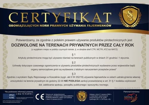 Rakieta spadochronowa czerwona PWS / COMET na Arena.pl