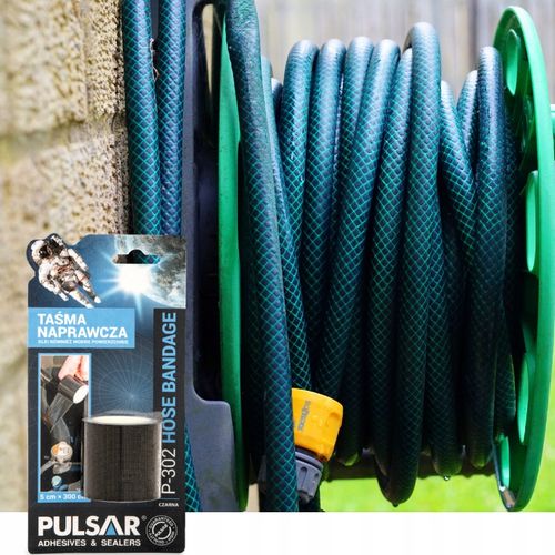 TAŚMA NAPRAWCZA CZARNA ZBROJONA UNIWERSALNA PULSAR P-302 3m na Arena.pl
