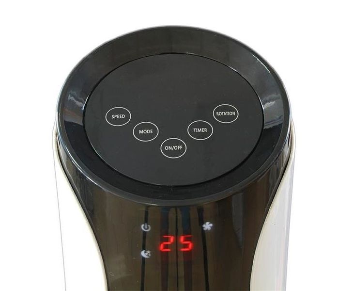 WENTYLATOR KOLUMNOWY PODŁOGOWY PILOT TIMER BIAŁY 40W 113CM zdjęcie 5