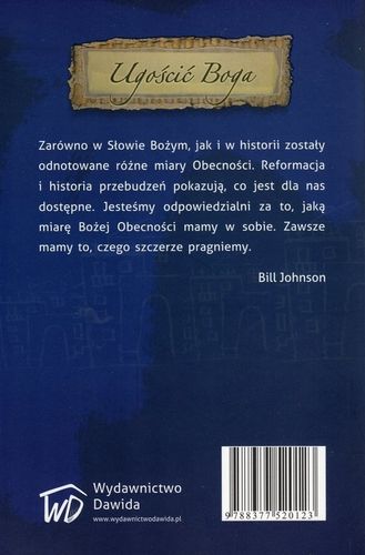 Ugościć Boga - Bill Johnson - oprawa miękka na Arena.pl
