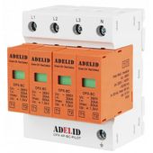 OGRANICZNIK PRZEPIĘĆ 3-FAZ 25A B+C 4P CE EN-61643-11