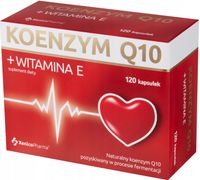 Xenico Koenzym Q10 + witamina E, 120 kapsułek Antyoksydant Serce
