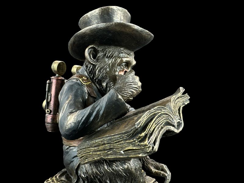 STEAMPUNK SZYMPANS UCZONY VERONESE (WU76796A4) zdjęcie 4