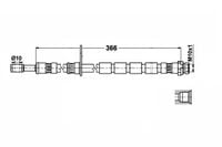 Ford Fiesta VI - Zestaw Przewodów Hamulcowych W Oplocie Stalowym