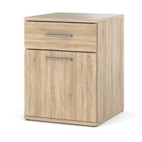 Szafka Nocna Drewniana 1 Szuflada Stolik Nakastlik Do Sypialni Olga Sonoma