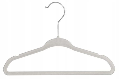 Wieszak welurowy Mini Girl komplet 30 sztuk na Arena.pl