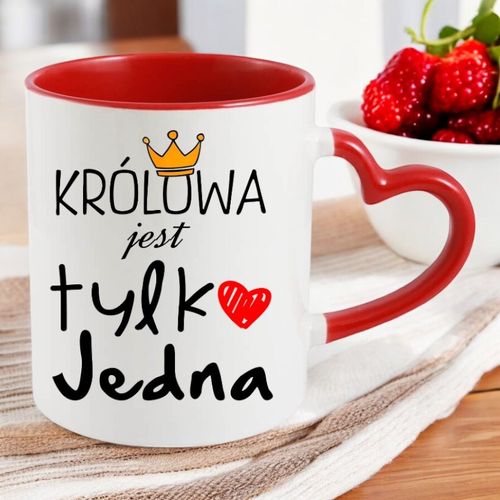 KUBEK Z NADRUKIEM PREZENT DLA KOLEŻANKI DZIEWCZYNY ŻONY MAMY DZIEŃ KOBIET na Arena.pl