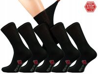 5x Antybakteryjne skarpety bezuciskowe medyczne zdrowotne MEDICAL Ag+ jony