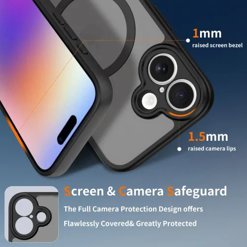 Etui Tech-Protect BasicMag MagSafe na iPhone 17 - czarny mat na Arena.pl