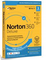 Symantec Norton 360 Deluxe 3 stanowiska 12 miesięcy BOX