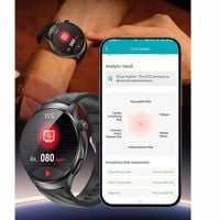 Smartwatch męski - Glukoza, EKG, Temperatura, Rozmowy, Paske i Bransoleta