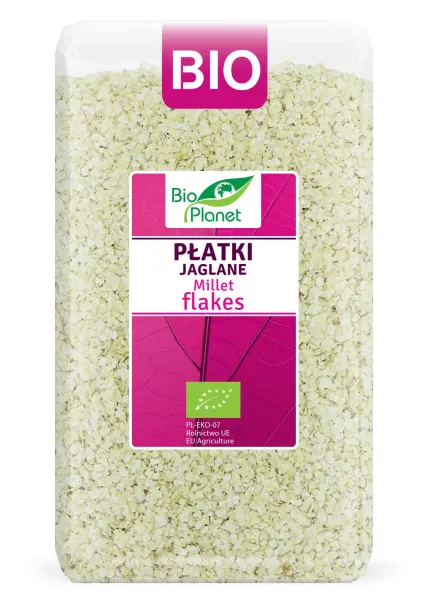 PŁatki Jaglane BIO 600 g - BIO Planet zdjęcie 1