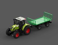 traktor z akcesoriami światło dźwięk dla dzieci wy900e