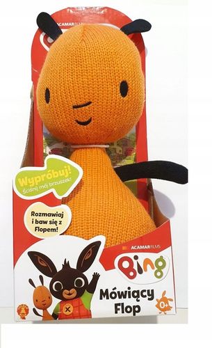 Maskotka MÓWIĄCY FLOP - pluszak 27 cm z serialu BING - mówi po polsku na Arena.pl