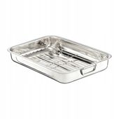 BRYTFANNA Z RUSZTEM FORMA DO PIECZENIA STAL 40cm