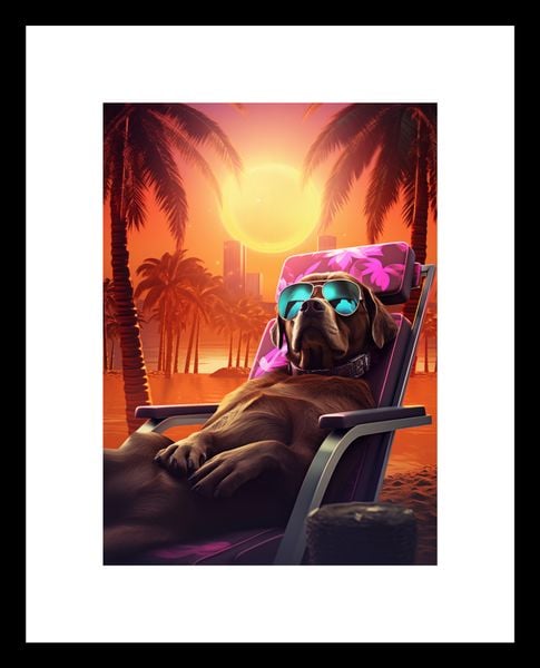 Plakat 13x18cm Lato w Stylu zdjęcie 3