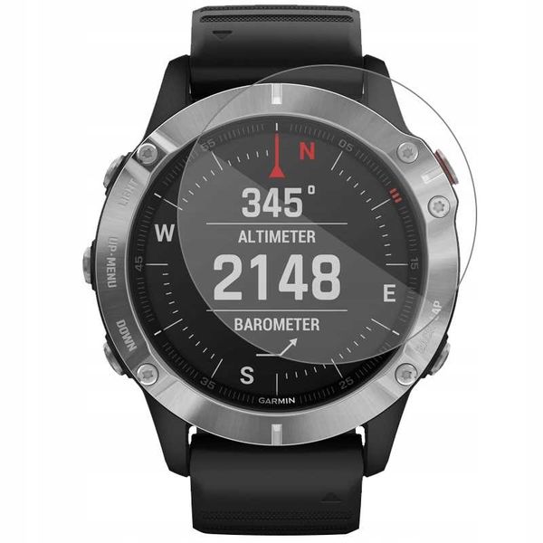 Spacecase Sw Glass 2.5D Garmin Fenix 6 / 6 Pro zdjęcie 3