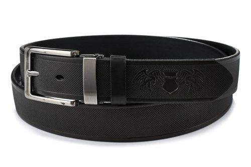 Pasek skórzany męski do spodni szeroki Beltimore A57 na Arena.pl