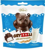 VOBRO BOMBONIERKA 74G PRALINY GRYZZZLI