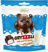 VOBRO BOMBONIERKA 74G PRALINY GRYZZZLI