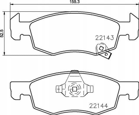 TARCZA HAM PRZOD 257X22 V BREMBO na Arena.pl