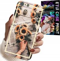 ETUI DO IPHONE 5 / 5S / 5C - KWIATISTY WZÓR SŁONECZNIK SŁONECZNIKI