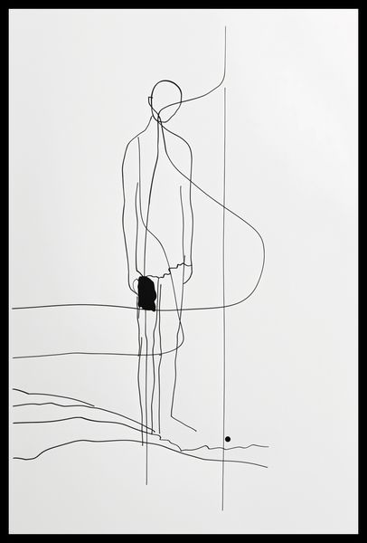 Plakat 40x60cm Samotna Wędrówka zdjęcie 2