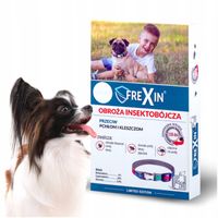 Obroża Insektobójcza Dla Psów Psa Przeciw Pchłom i Kleszczom 45 cm Frexin