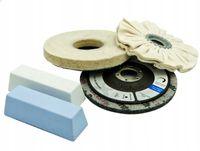 Zestaw do polerowania stali nierdzewnej INOX wykończeniowy TYROLIT 3M PFERD