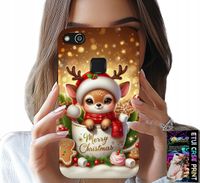 ETUI DO HUAWEI P9 LITE 2016 - RENIFEREK SŁODKI RENIFER ŚWIĄTECZNE WZÓR