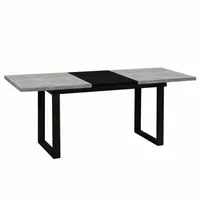 STÓŁ ROZSUWANY ROZKŁADANY DO KUCHNI JADALNI SALONU 160/210CM BETON JASNY