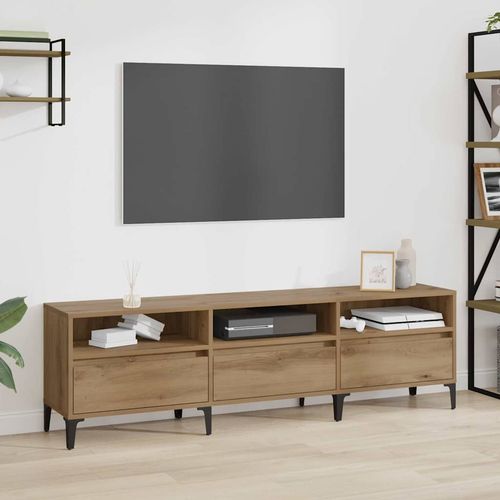 Szafka pod telewizor dąb artisan 150 x 30 x 44.5 cm na Arena.pl