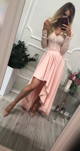 Sukienka Lora - puder S (36) na Arena.pl