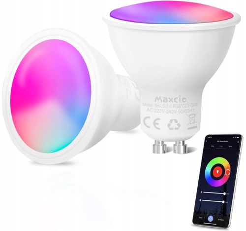 Żarówka LED RGB Smart GU10 Wi-Fi 2,4 Ghz na Arena.pl