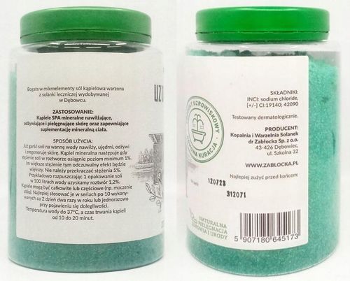 ZABŁOCKA SÓL UZDROWISKOWA JODOWO-BROMOWA DO KĄPIEL na Arena.pl
