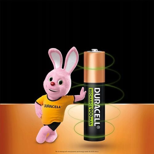 Duracell Akumulator AAA pojemność 900 mAh, 4 szt. na Arena.pl
