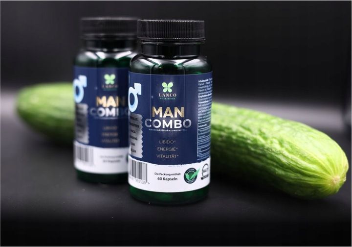 MAN COMBO Na POTENCJĘ LIBIDO TESTOSTERON AKTYWNOŚĆ Lanco 60 kaps. zdjęcie 5