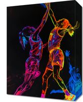 Obraz 30x40cm Mecz W Kosza