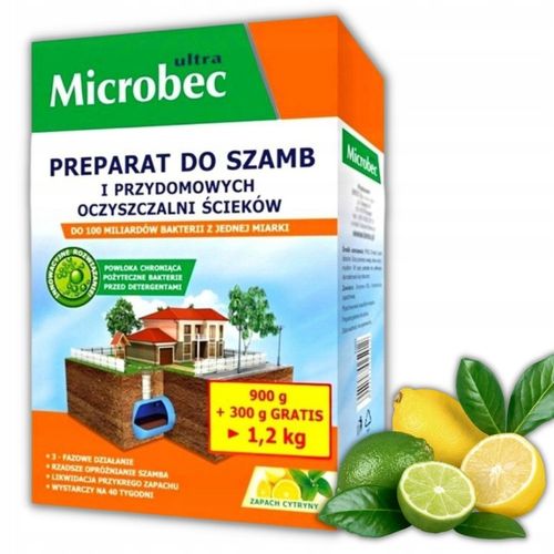 BIO MICROBEC Ultra 10 x MOCNIEJSZY BAKTERIE 1,2 kg na Arena.pl