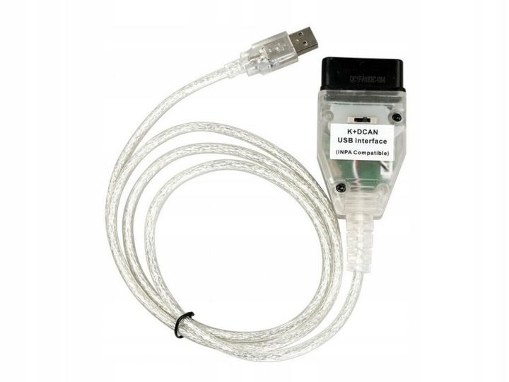INTERFEJS DIAGNOSTYCZNY INPA 3K + DCAN V5.0 OBD2 2025 BMW E60 E46 E38 E90 zdjęcie 1