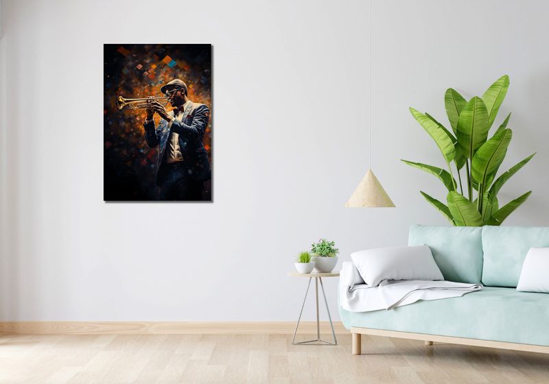 Obraz 60x90cm Symfonia na Trąbce zdjęcie 2